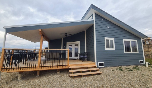 Magnificent sprawling panoramic view overlooking the Bitterroot Valley