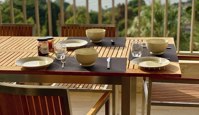 Magnificent upscale Cannes Californie apartment, unobstructed sea view.