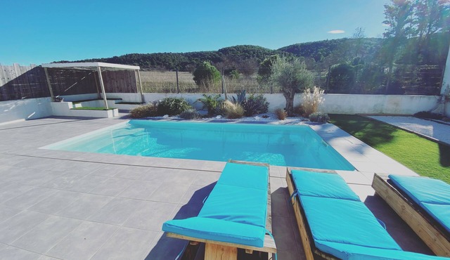 Magnificent villa and heated pool in the heart of the Corbières