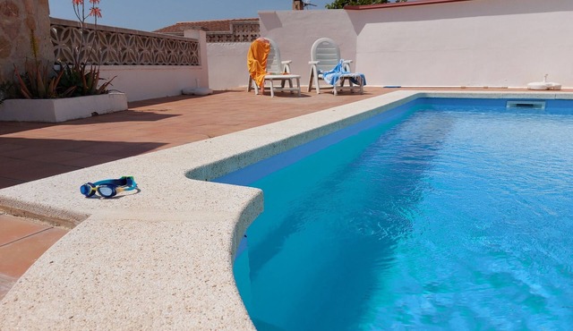 Magnificent villa with private pool.