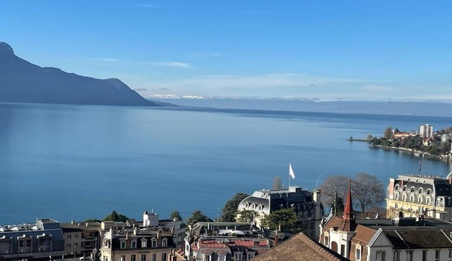 Magnifique Appartement Pour 4 Personnes Avec vue lac Montreux