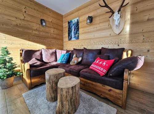 Magnifique chalet avec terrasse, jardin et sauna extérieur