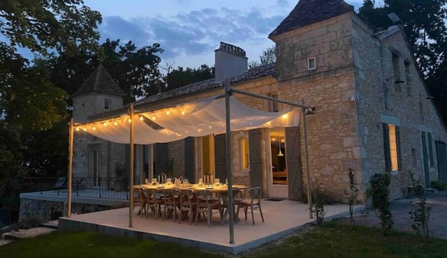 Magnifique Maison Ancienne Avec Piscine et vue