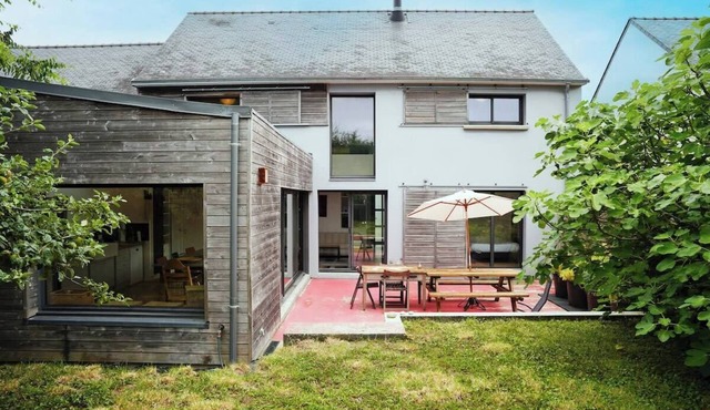 Magnifique maison d'architecte au coeur de Lomener