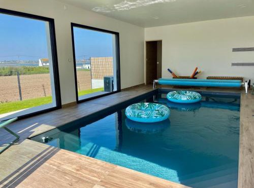 Magnifique maison vue mer avec piscine intérieure