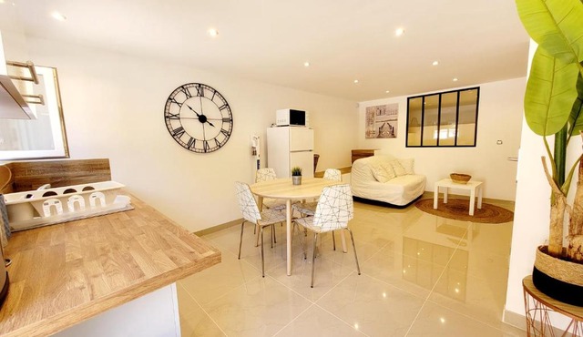 Magnifique T2 , jardin privatif et entrée privée