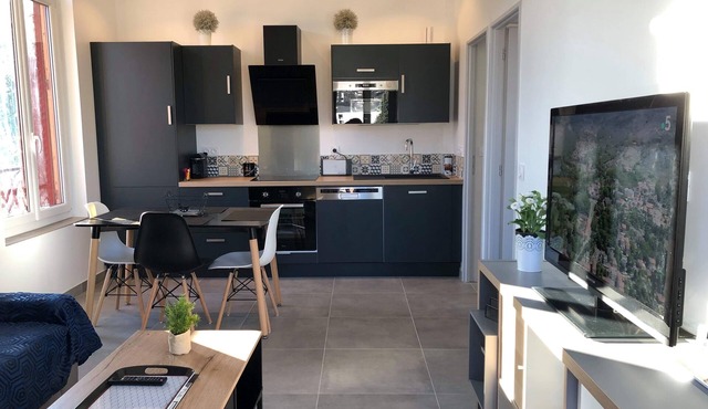♥️Magnifique T2 neuf de 38m, parking privé, belles prestations