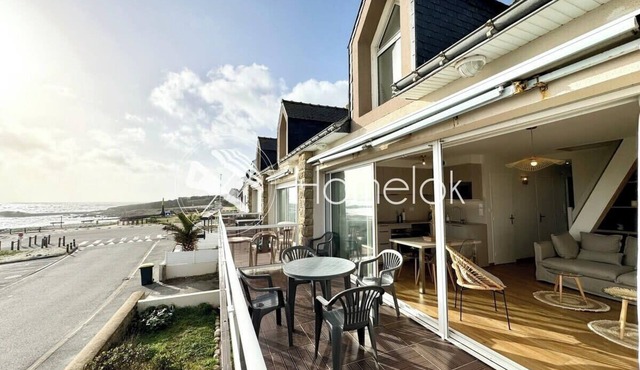 Magnifique ! T3 les pieds dans l’eau – vue mer