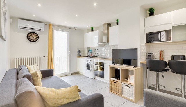 ⭐️MAGNIFIQUE T5 GARE ST CHARLES/VIEUX PORT/2 BALCONS⭐️CLIMATISÉ