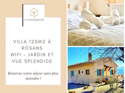 Magnifique Villa de 120m2 Jardin et vue splendide WIFI