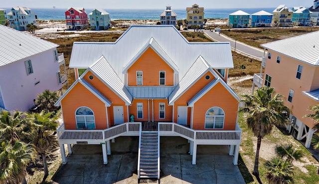 Mai Tai a 4 bedroom beach house with gulf views neighborhood pool by Prickett Properties