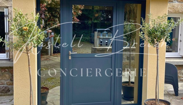 Maïe Bail's house and garden