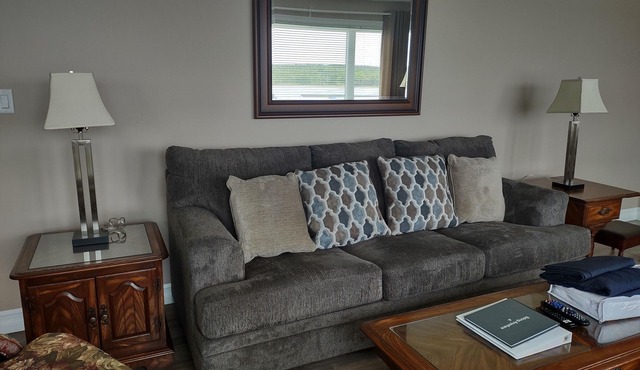 Main Floor (Unit 1) in House, Deck, Sunset, Water View (Cheticamp Harbour)