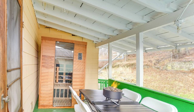 Main St Apt w/Pool Table & Sauna in Westernport!