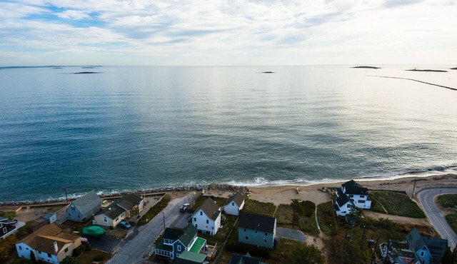 Maine Beach Home is a coastal oasis with the constant sound of waves!