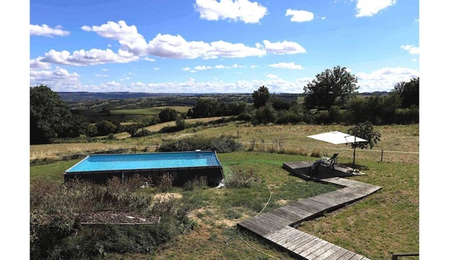 Maison au Calme Avec vue et Piscine