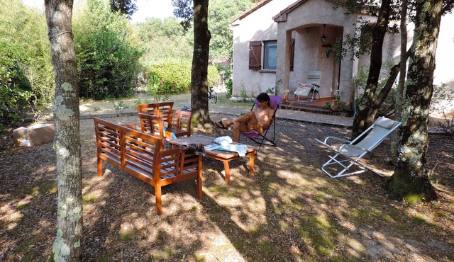 Maison à 200m de la Plage Dans 1200m de Terrain Arboré