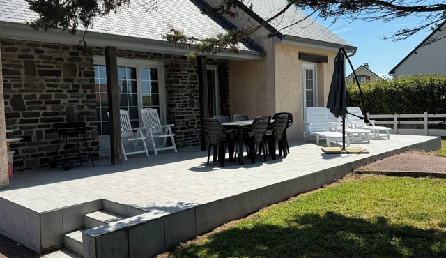 Maison à 250 Mètres de la Plage Pour Passer de Beaux Moments en Famille