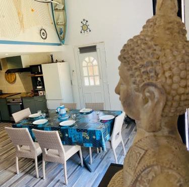 Maison à 350 m de la plage animaux bienvenus