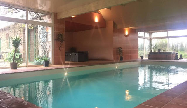 Maison à la Campagne Avec Piscine 10 Minute de la mer Très Calme