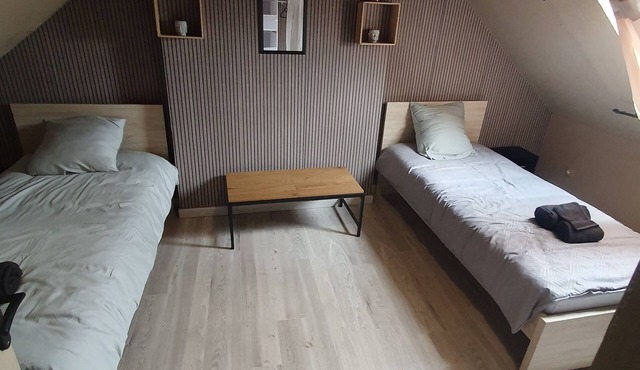 Maison 110metre Carré 4chambres 6lits