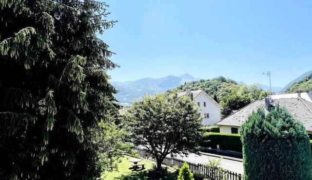 Maison 12 Pers. Dans les Pyrénées, Jardins et Balcon