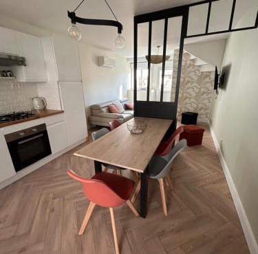 Maison 2 chambres et un jardin