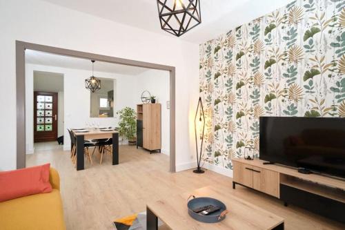 Maison 2 chambres, jardin