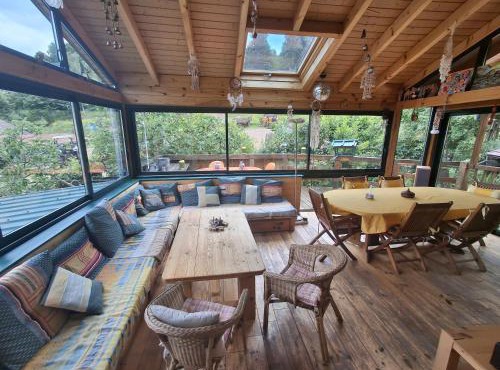 Maison 20' COLMAR Jardin Calme Chevaux Vue Poêle à bois