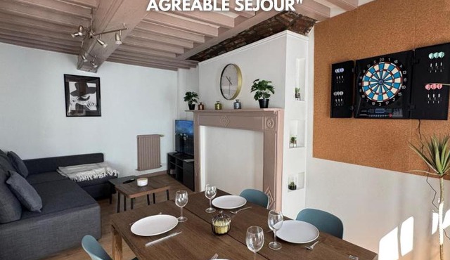 Maison 2ch - Netflix - Fléchettes - Hyper centre