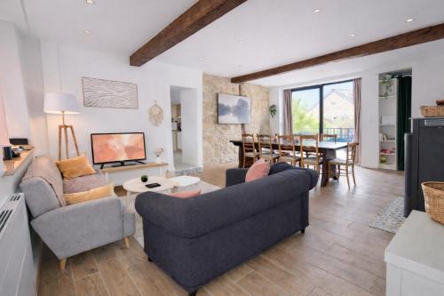 Maison 3 chambres 7 pers - Vue Château Pierrefonds - Jardin privé