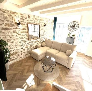Maison 6 personnes avec dépendance 2 personnes et vue sur les marais salants