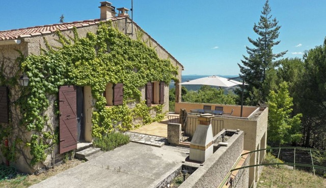 Maison 6 Personnes, Jardin Arboré, vue Panoramique