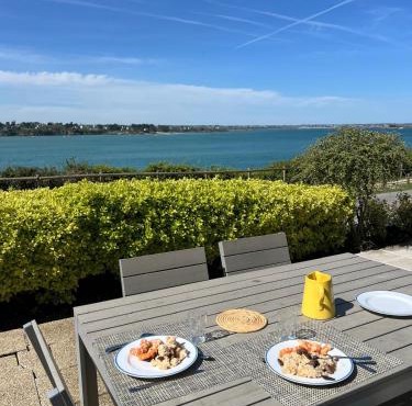 Maison 6 personnes, Superbe vue mer, Plage et Golf à pieds