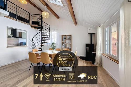 Maison 7 personnes Quartier Oradou Pardieu