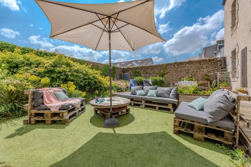 Maison 8 pers plein centre ville