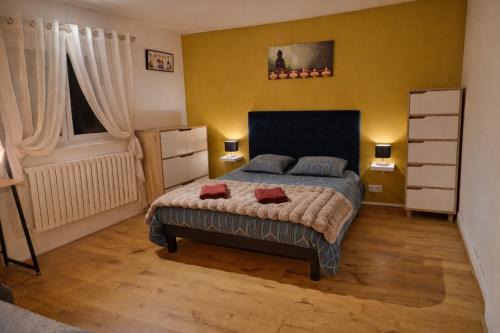 Maison avec jacuzzi proche Rennes jardin calme