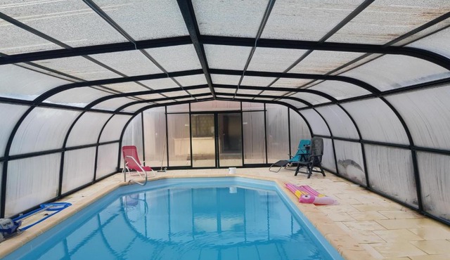 maison a la campagne avec piscine