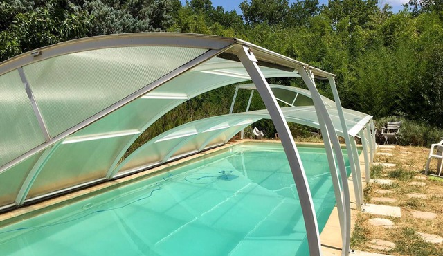 Maison abbé avec piscine