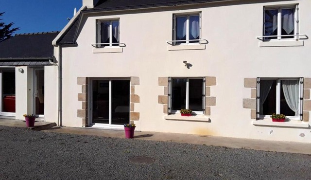 Maison accueillante à Fouesnant avec grand jardin