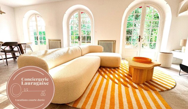 Maison Agane - accès canal du midi, piscine chauffée