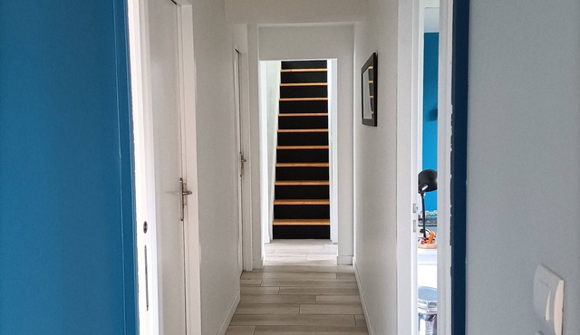 Maison agréable de plein pied piscine calme petit village aux portes du médoc