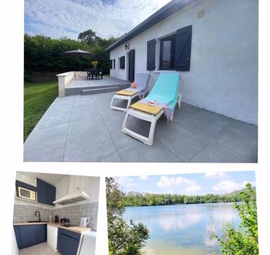 Maison au bord du lac de saint Ciergues