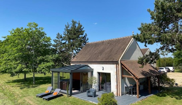 Maison au cœur des étangs de Sologne avec SPA , Domaine de Sainte-Marie