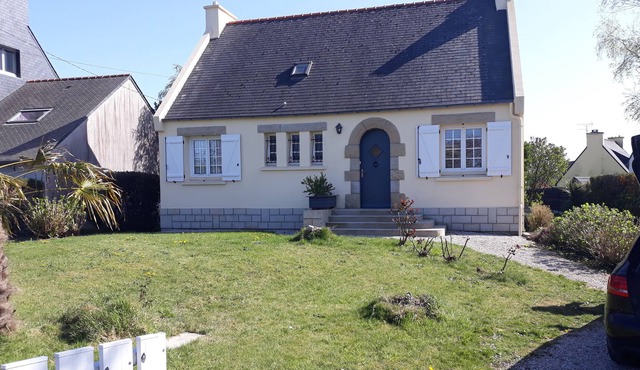 Maison Avec Beau Jardin, Proche Commerces et Plages