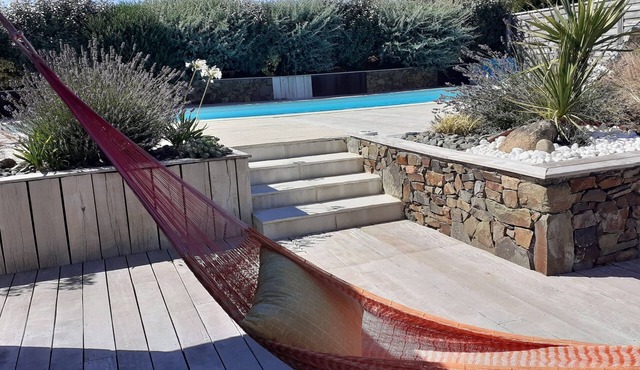 Maison Avec Piscine Privée et Accès Direct à la Plage