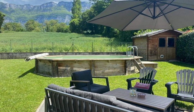 Maison Avec Piscine Proche lac D'aix les Bains Avec vue sur le Revard