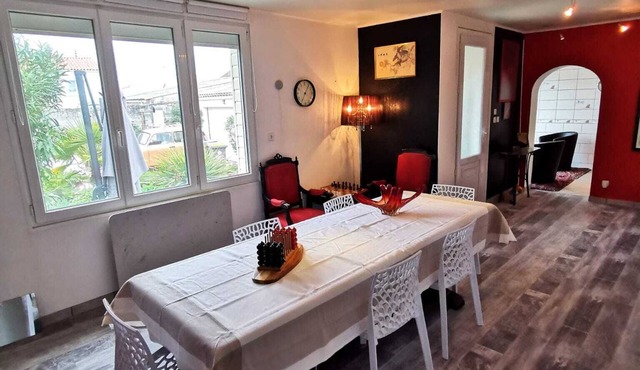 Maison Avec Jardin, au Calme, à 300 m de la mer et 5 Minutes des Commerces