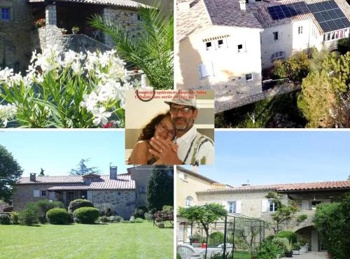 Maison avec jardin à Villeneuve-de-Berg, piscine partagée