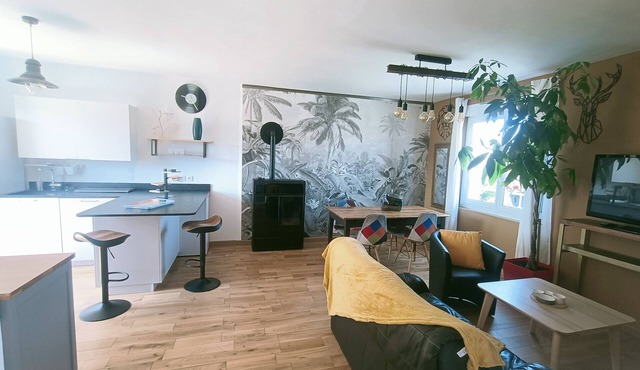 Maison Avec Jardin Proche Centre Ville, 15 min de la Plage, 25 min de Brest